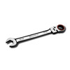 Capri Tools 100-Tooth 11/16 in Flex-Head Ratcheting Combination Wrench 11646